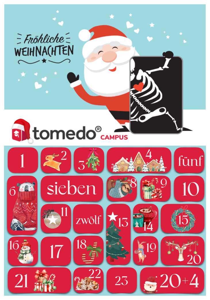 tomedo® Adventskalender 2025